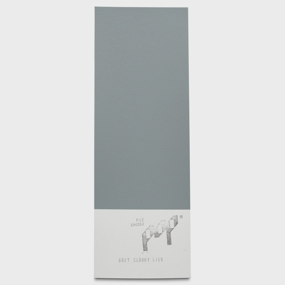 Paint Collection | Grey Cloudy Lies | Pitture | File Under Pop