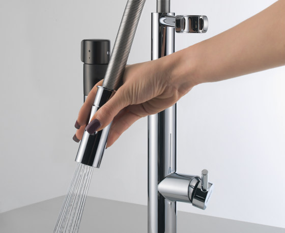 Vital 2in1 Water Fitration Tap Semi Pro U Spout Chrome-Gun Metal | Rubinetterie cucina | Franke Home Solutions