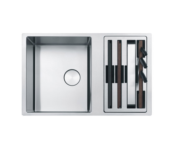 Box Center Sink BWX 120-41-27 Stainless Steel | Organizzazione cucina | Franke Home Solutions