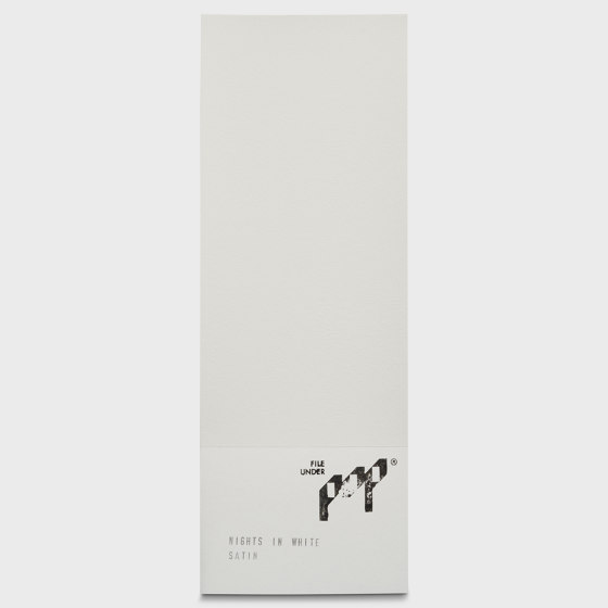 Paint Collection | Nights In White Satin | Pitture | File Under Pop