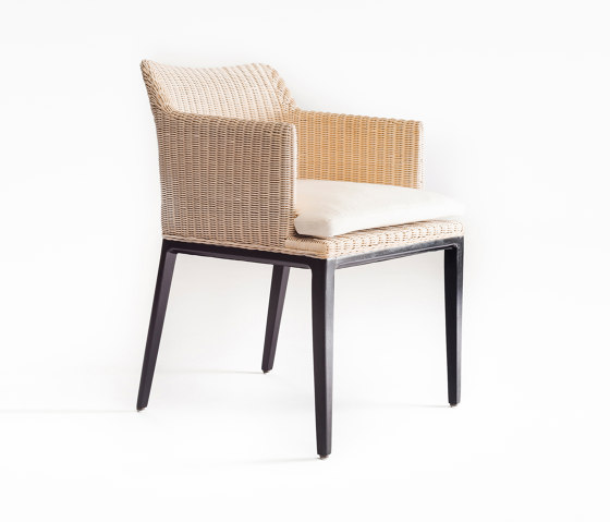 Leon Rattan Half Arm Chair | Sedie | Time & Style