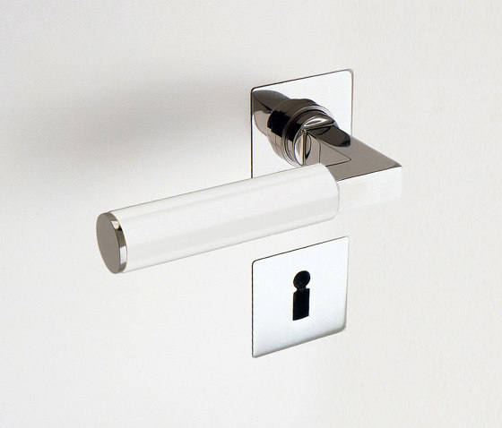 Door Handles | BK.6E white | Handle sets | Brüchert+Kärner