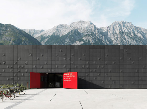 concrete skin | Research and collection center Hall | Facade systems | Rieder