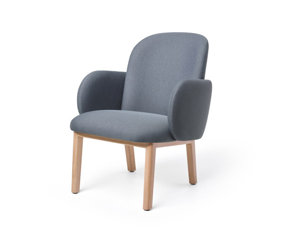 Dost Lounge Wood Darkgrey | Armchairs | PUIK