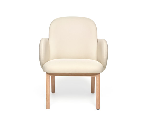 Dost Lounge Wood Ivory | Sessel | PUIK
