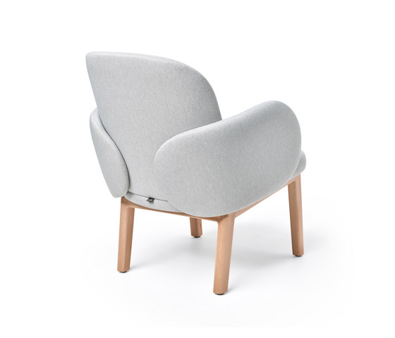 Dost Lounge Wood Lightgrey | Armchairs | PUIK
