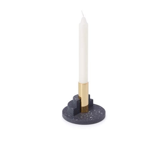 Ply Candle Black | Bougeoirs | PUIK