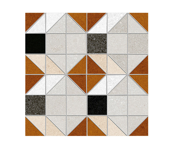 Seine | Bercy-R Rojizo | Ceramic mosaics | VIVES Cerámica