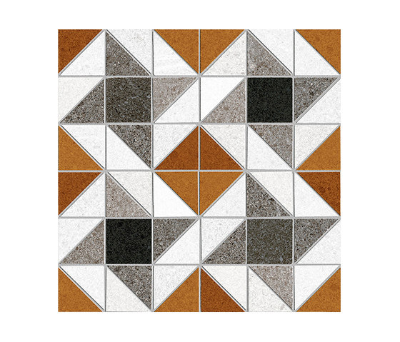 Seine | Evry-R Rojizo | Keramik Mosaike | VIVES Cerámica