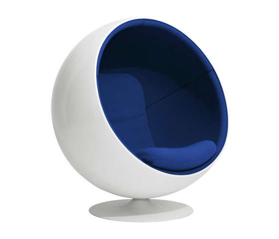 Ball chair, upholstery: Dark Blue EA09 | Poltrone | Eero Aarnio Originals