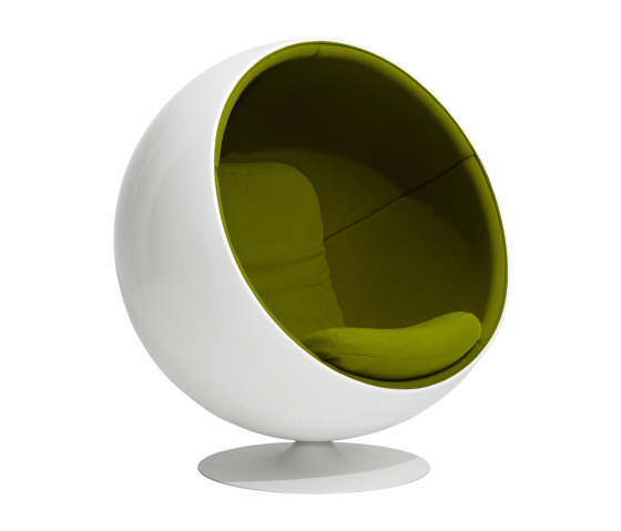 Ball chair, upholstery: Lime Green EA07 | Poltrone | Eero Aarnio Originals