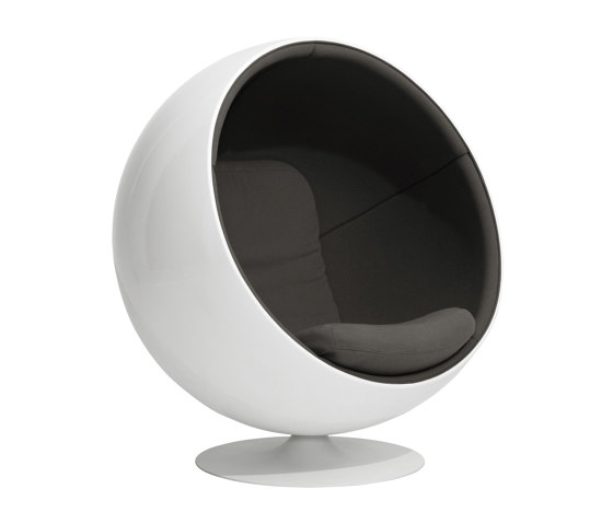 Ball chair, upholstery: Dark Grey EA11 | Sessel | Eero Aarnio Originals