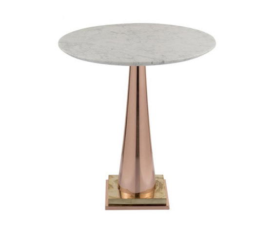 I-Conic | Vintage
Coffee table with marble top | Mesas comedor | Bronzetto