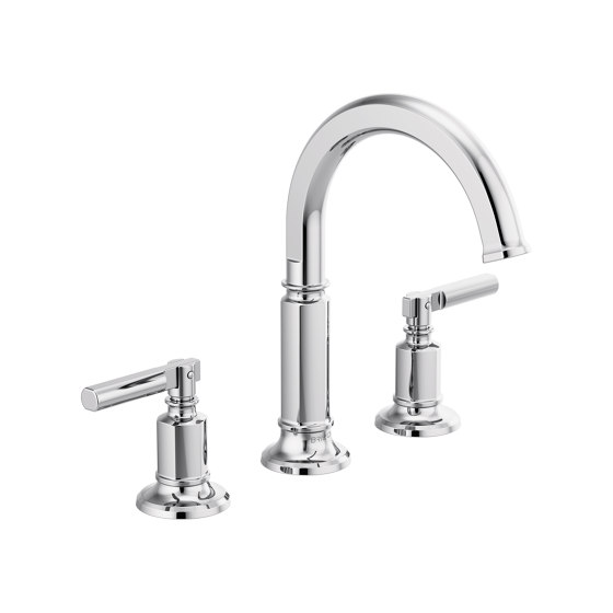 Widespread with Arc Spout and Lever Handles | Robinetterie pour lavabo | Brizo
