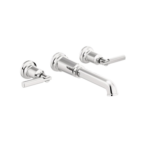 Two-Handle Wall Mount Tub Filler | Robinetterie pour lavabo | Brizo