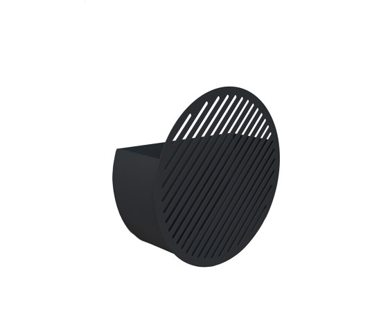 Diagonal Wall Basket Medium Black | Shelving | Swedish Ninja