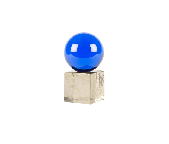 Oh My Mini Glass Sculpture Blue & Tourmaline | Objekte | Swedish Ninja