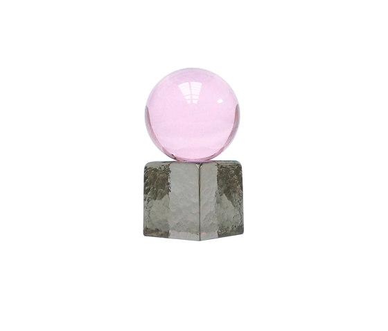 Oh My Mini Glass Sculpture Pink & Tourmaline | Objetos | Swedish Ninja
