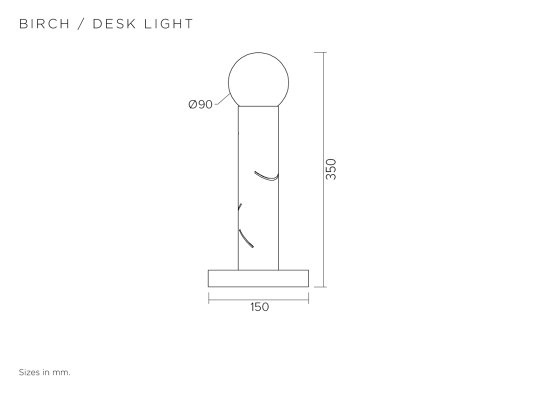 Birch 438OL-D01 | Table lights | Atelier Areti