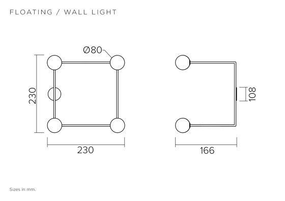 Floating 551OL-W01 | Lámparas de pared | Atelier Areti