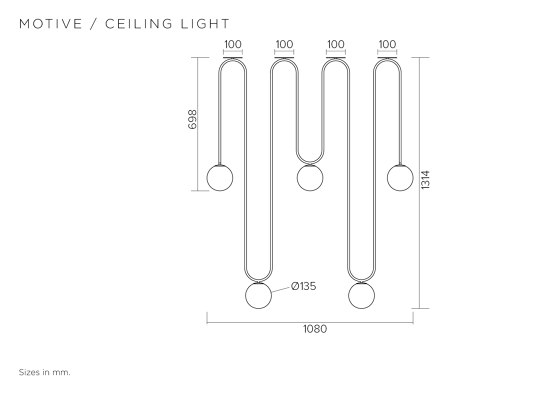 Motive 422OL-C01 | Lámparas de suspensión | Atelier Areti