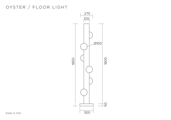 Oyster 439OL-F01 | Floor lights | Atelier Areti