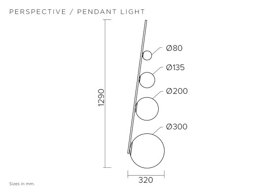 Perspective 432OL-P02 | Lámparas de suspensión | Atelier Areti
