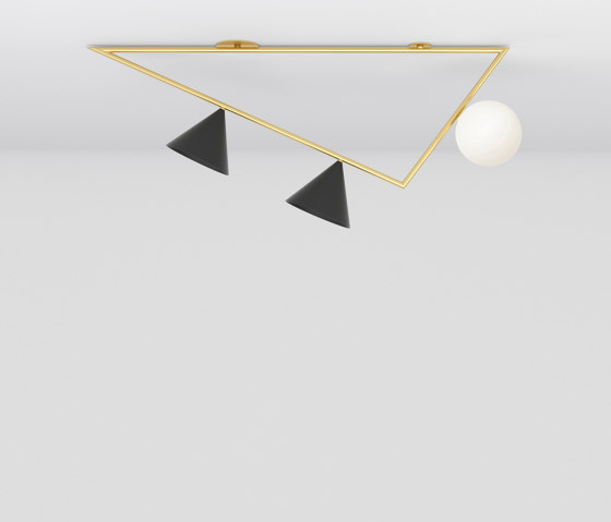Triangle girlande 385OL-C06 | Lámparas de techo | Atelier Areti