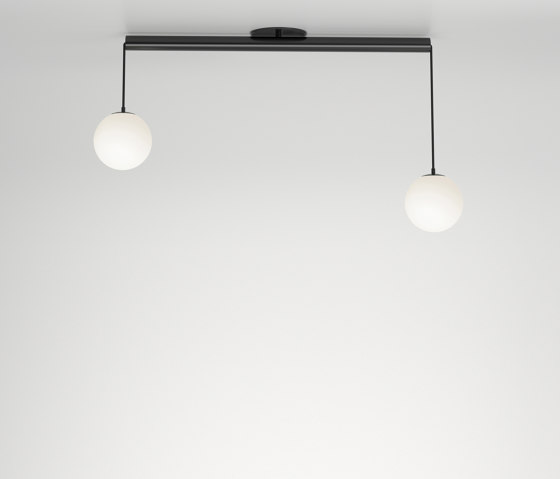 Tube with globes 331OL-C01 | Plafonniers | Atelier Areti