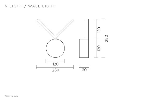 V light 386OL-W01 | Lampade parete | Atelier Areti