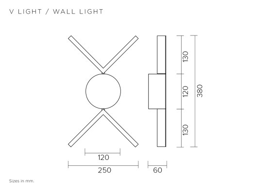 V light 386OL-W02 | Wall lights | Atelier Areti
