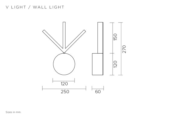 V light 386OL-W04 | Lampade parete | Atelier Areti