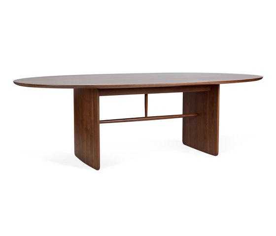 Pennon | Large Walnut Pennon Table | Esstische | L.Ercolani
