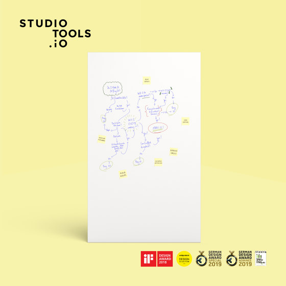 Studioboard Pro – Whiteboard | Flip charts / Writing boards | Studiotools