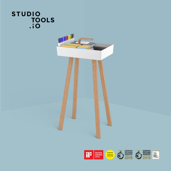 Toolbox with Legs – Whiteboard Accessories Organizer | Boîtes de rangement | Studiotools