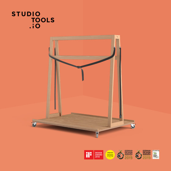 Trolley – Transportable Whiteboard Storage | Chariots | Studiotools