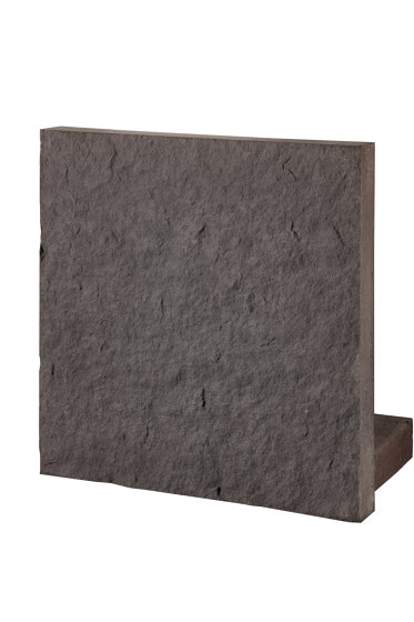 Conturo Anthraciet, Sand stone structure | Concrete panels | Metten