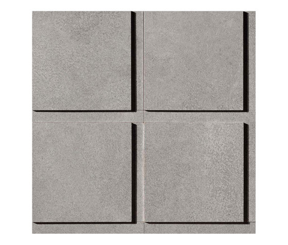 Blaze Aluminium Mosaico 3D Factory | Ceramic tiles | Atlas Concorde