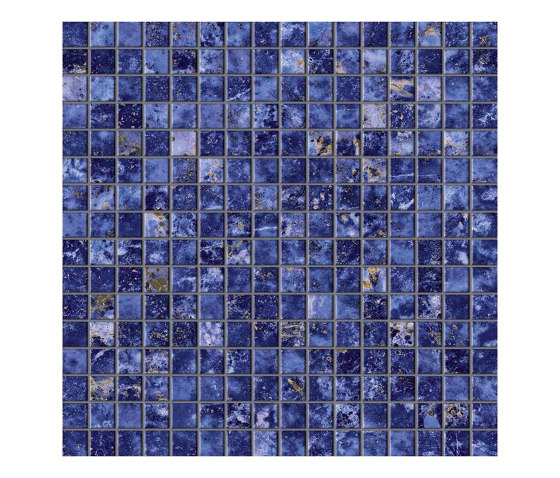 Marvel Ultramarine Mosaico Lappato | Mosaicos de cerámica | Atlas Concorde