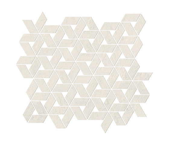 Raw White Twist | Ceramic mosaics | Atlas Concorde