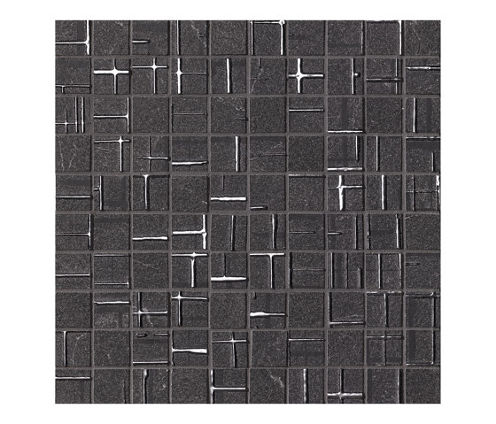 Blok Metal Dark Silver Mosaico | Mosaicos de pared | Fap Ceramiche