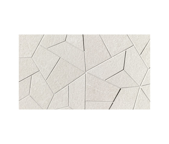 Blok White Fly Mosaico | Ceramic flooring | Fap Ceramiche