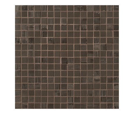 Mat&More Brown Mosaico | Pavimenti ceramica | Fap Ceramiche