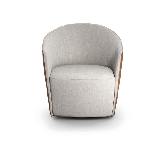 Fuller Armchair and Pouf | Fauteuils | Presotto