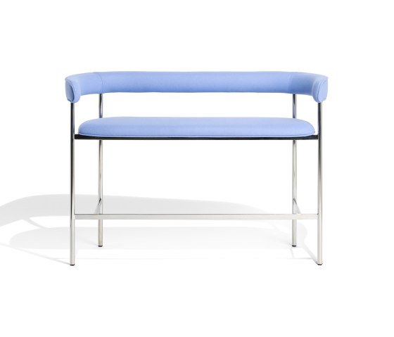 Font light bar sofa | lavender blue | Bar stools | møbel copenhagen
