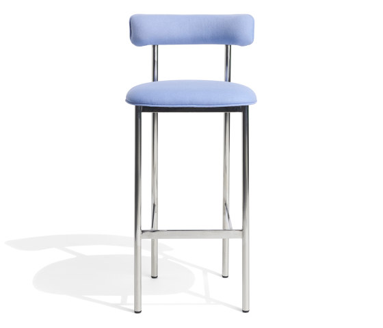 Font light bar stool | lavender blue | Barhocker | møbel copenhagen