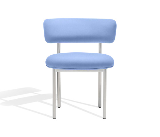 Font regular dining chair | lavender blue | Chaises | møbel copenhagen