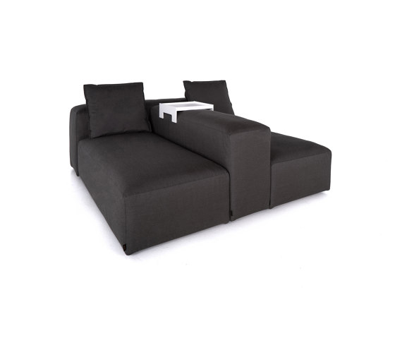 Lounge Outdoor System | 2-in-1 Lounge | Tagesliegen / Lounger | IKONO
