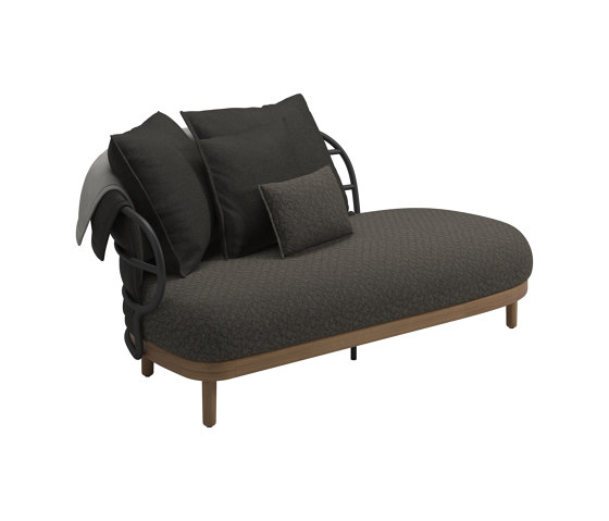 Dune Chaise Meteor Left | Chaises longues | Gloster Furniture GmbH