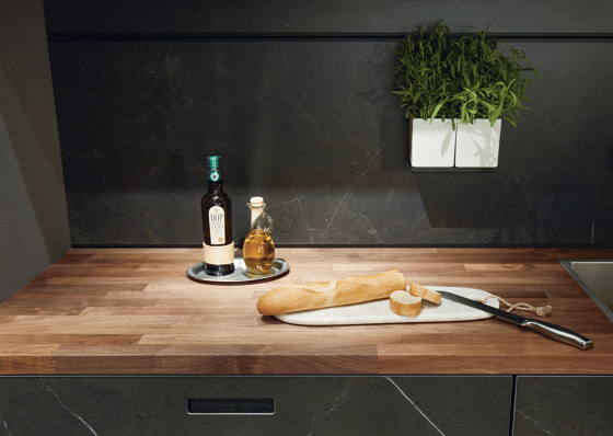 NX 950 Ceramic Marmor grigio Nachbildung | Einbauküchen | next125